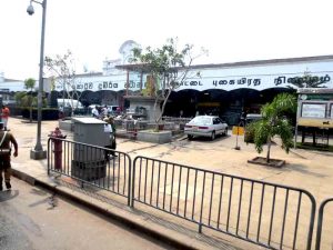 Colombo Fort Pettha Railway Station front end side